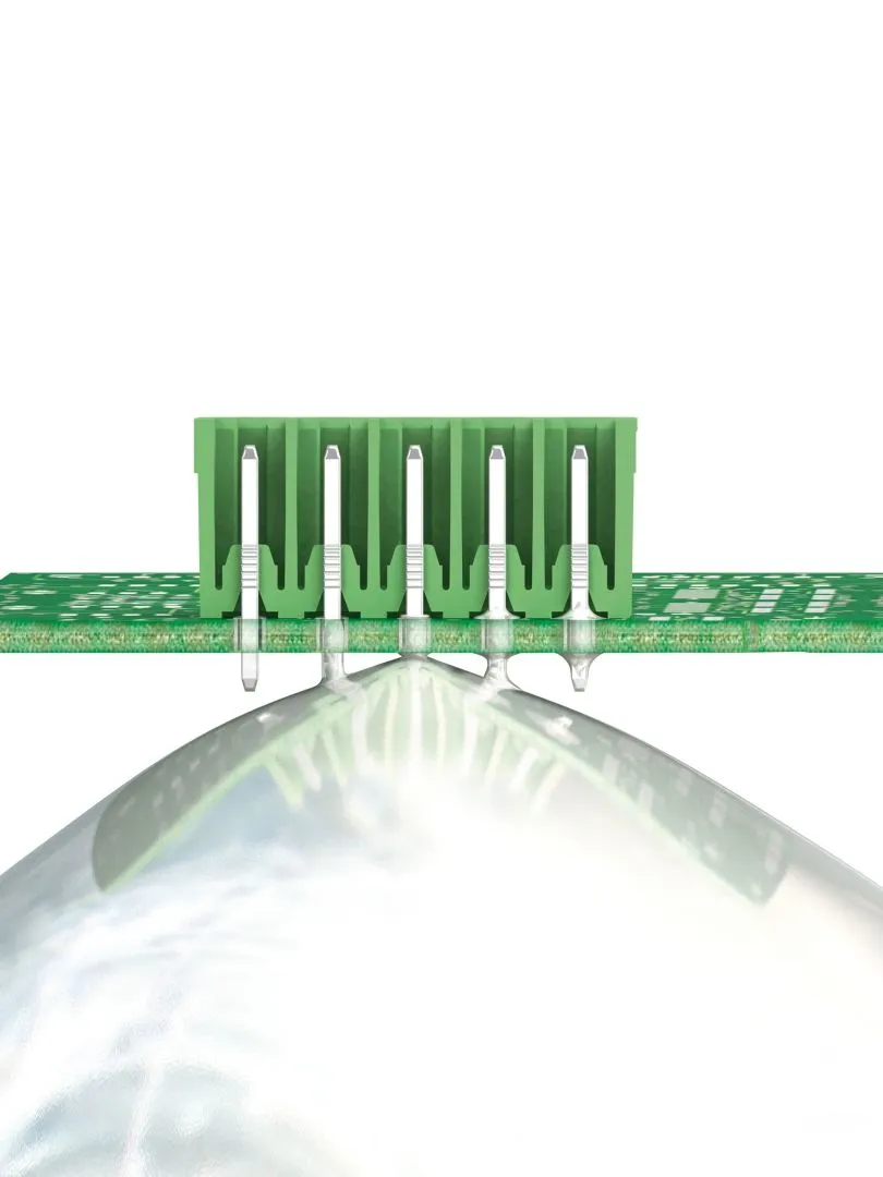 Процесс пайки THR