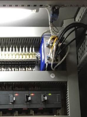 Схема установки промышленного коммутатора Hirschmann