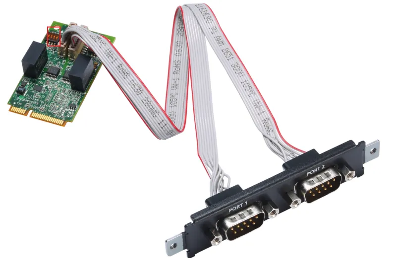 Карты последовательного порта Mini PCIe