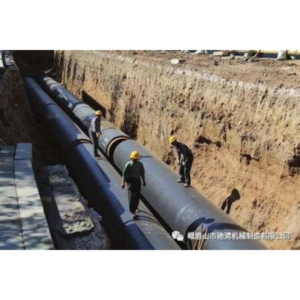 Схема прокладки напорного трубопровода