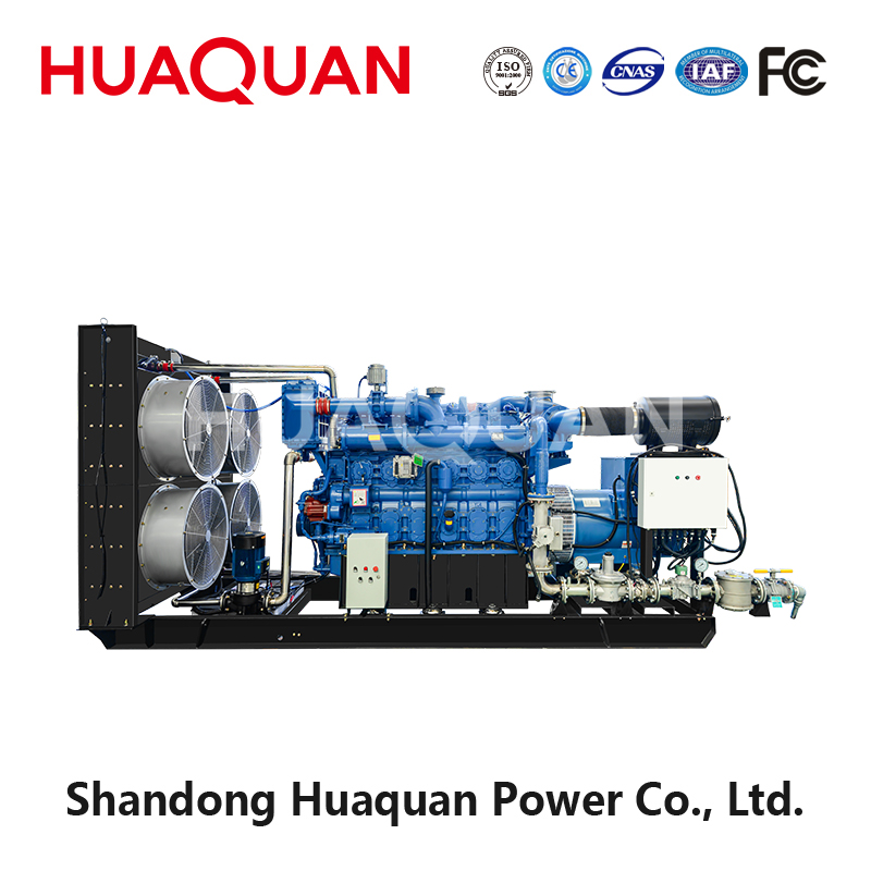 Huaquan 500кВт открытая газовая генераторная установка