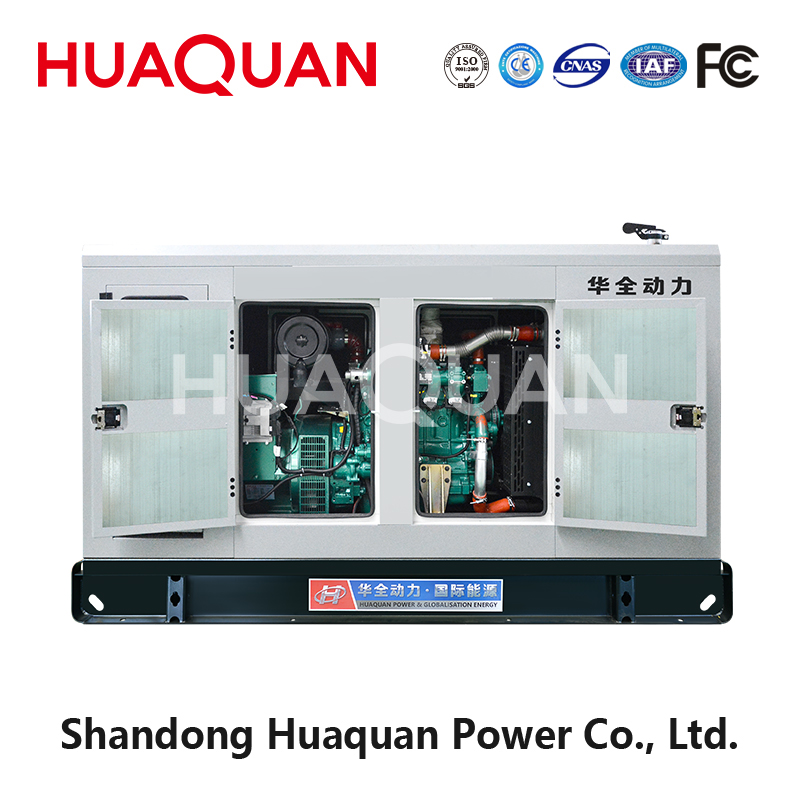 Huaquan 75кВт бесшумная газовая генераторная установка