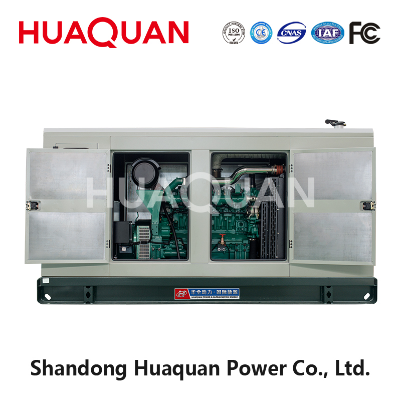 Huaquan 150кВт бесшумная газовая генераторная установка