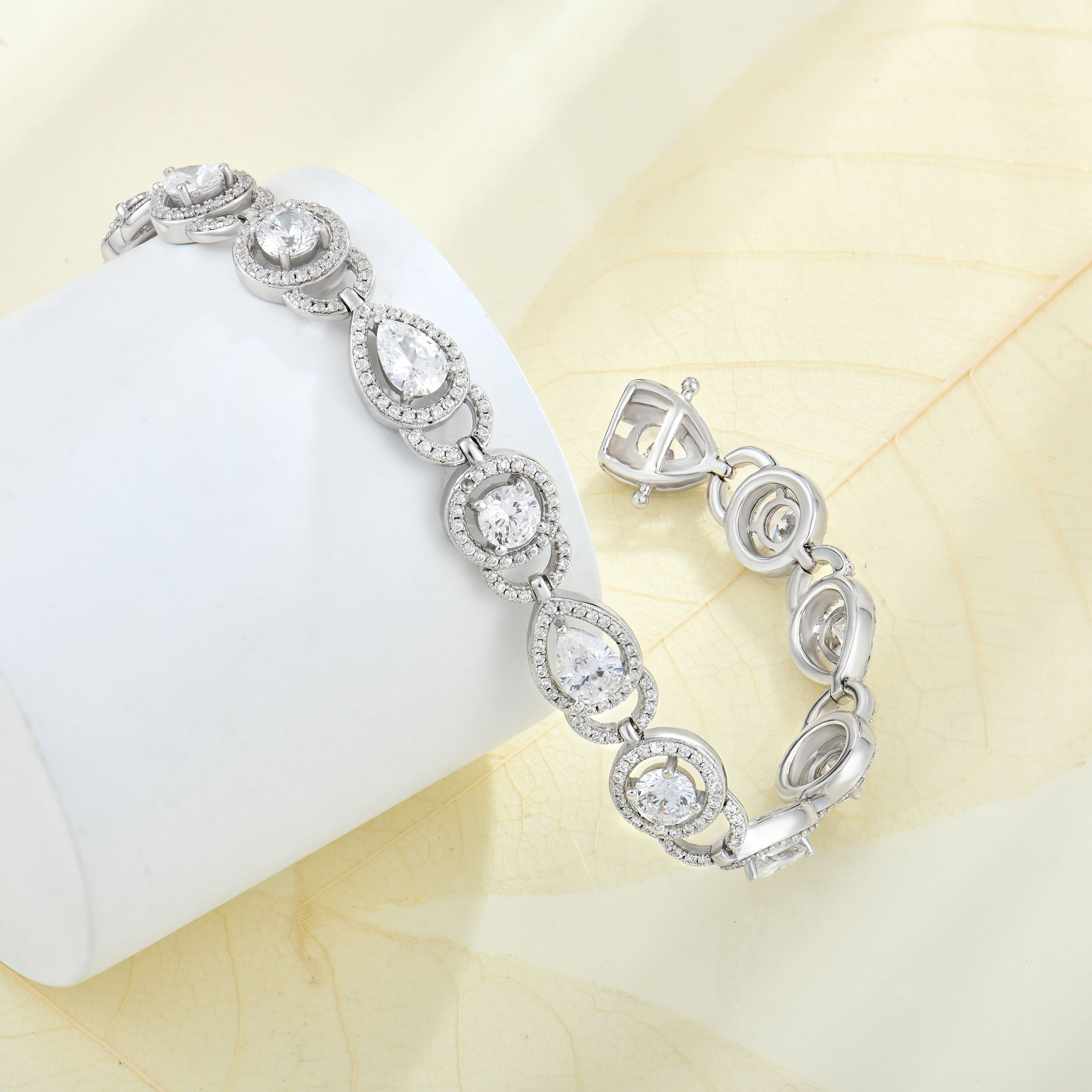 ENDLESS обычай OEM ювелирные изделия 925 серебряных ювелирных изделий открытый браслет циркон браслет браслет для женщин