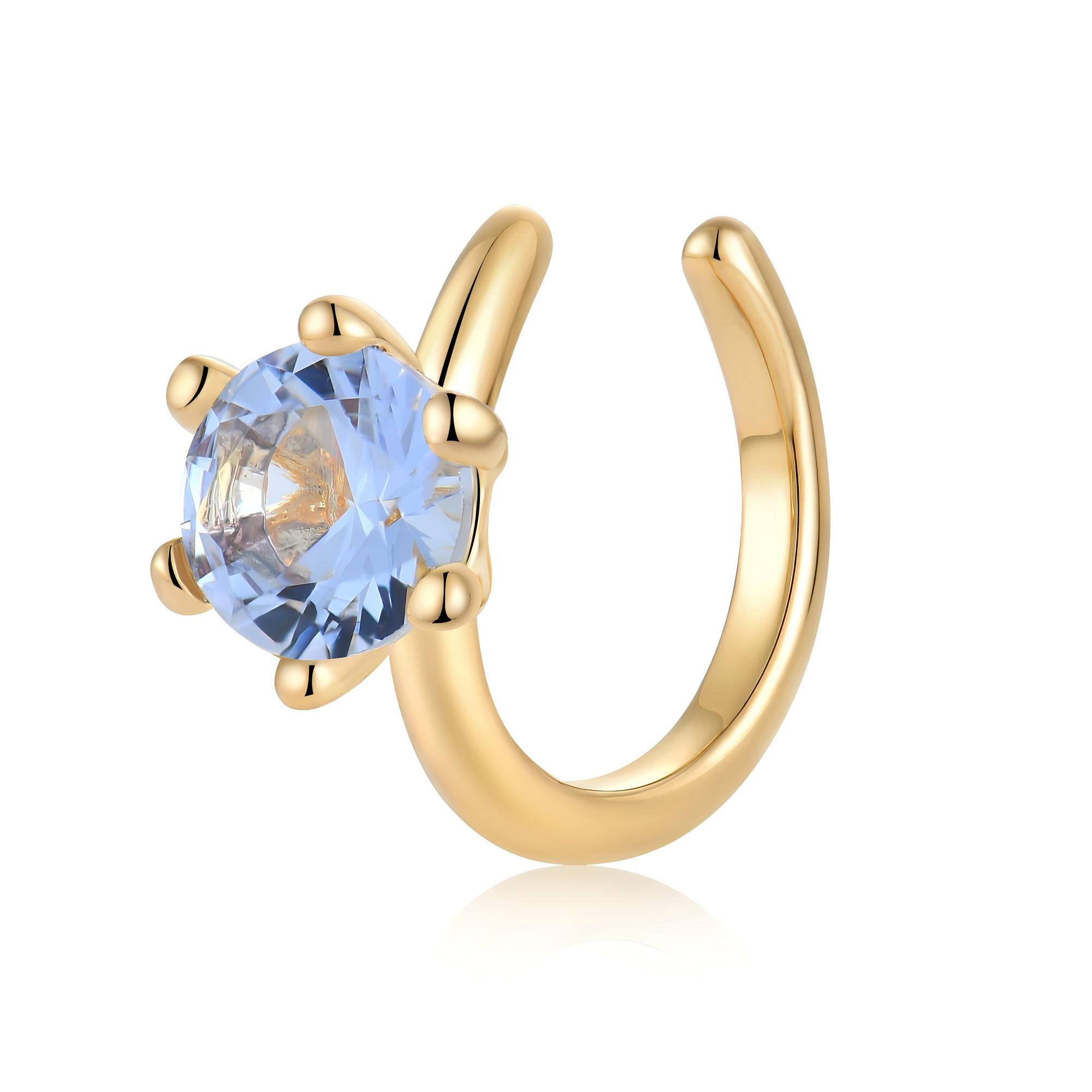 Модный серебряный зажим для ушей 925 пробы — must-have для лета без проколов, прямая поставка с фабрики