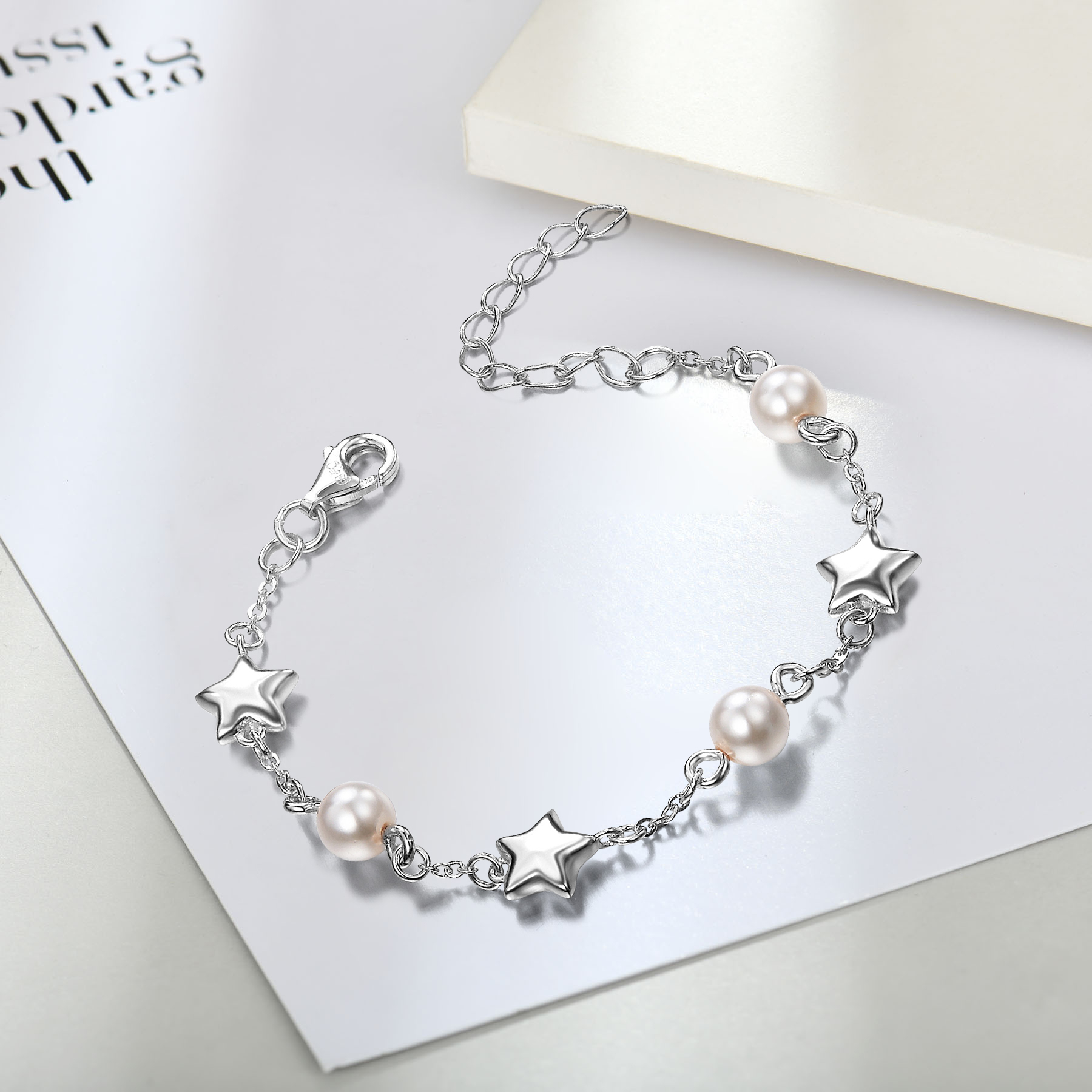 Модный жемчужный браслет для ежедневного ношения