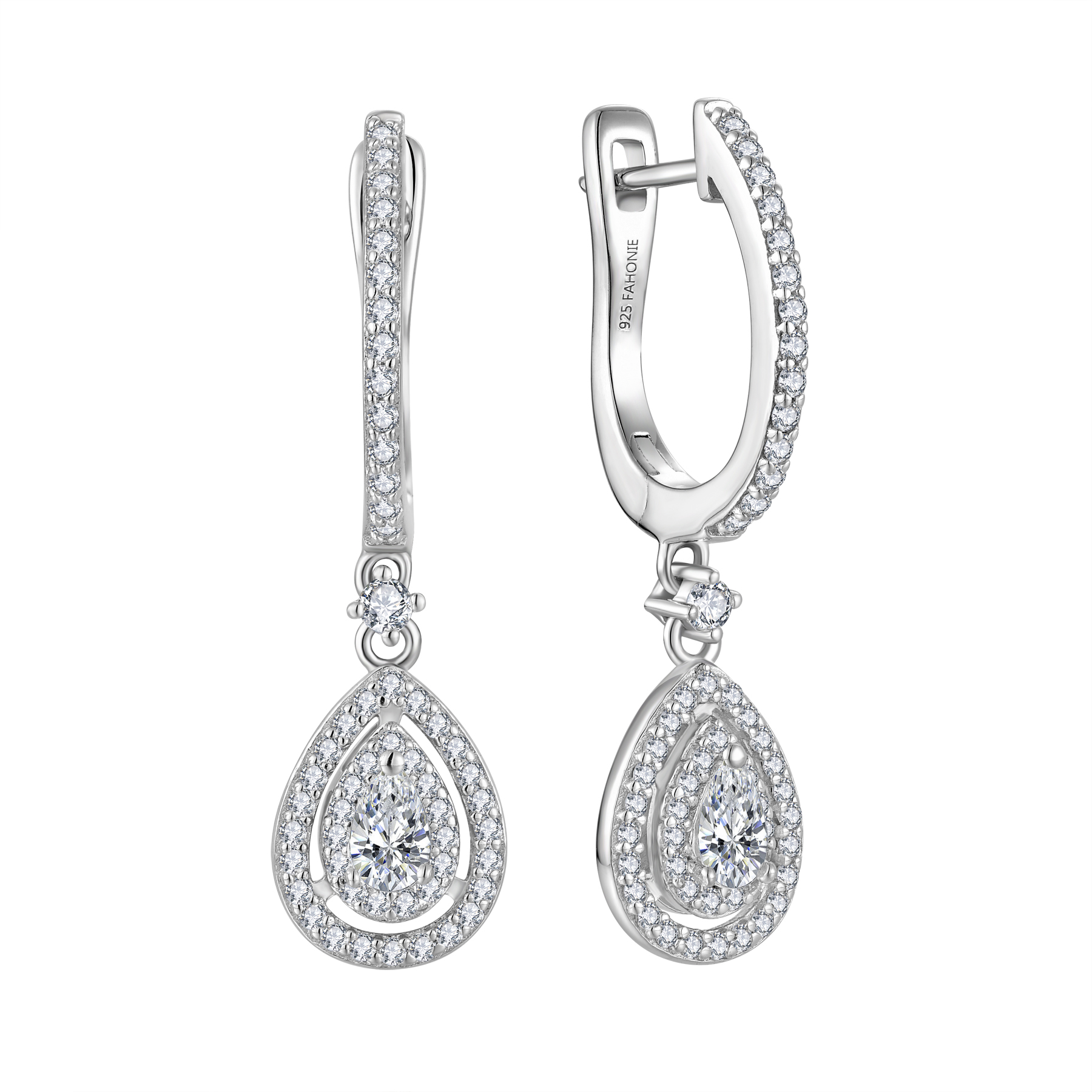 Серьги из стерлингового серебра 925 пробы для повседневной носки