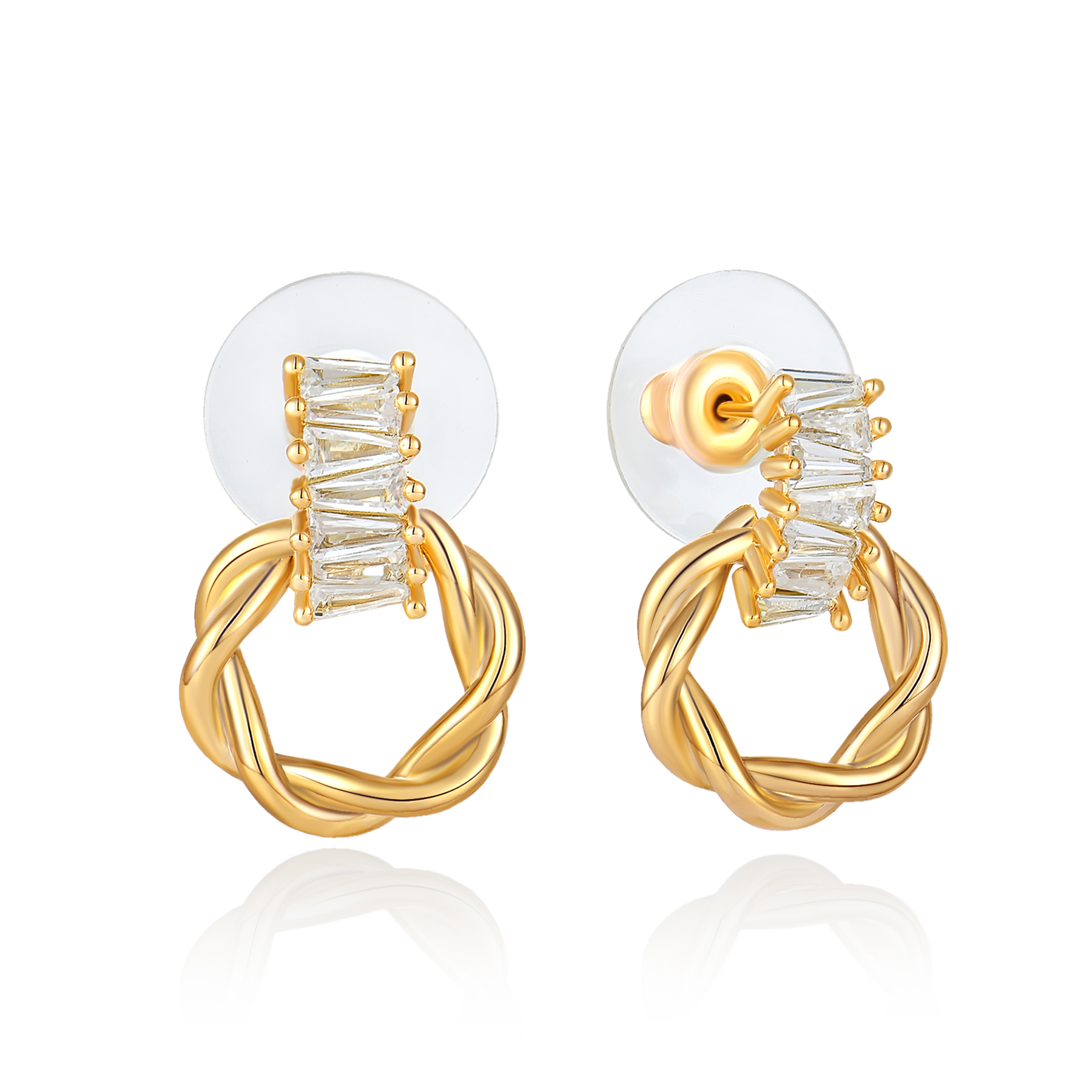 Изготовлены на заказ для изготовления роскошных ретро-цирконических драгоценностей, роскошных 925 – ти серебряных 18k с золотыми серебристыми серебристыми кольцами