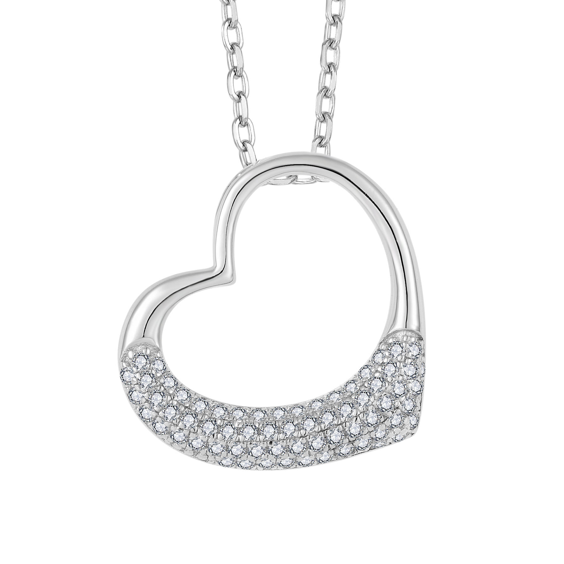 ENDLESS Валентина дизайн 925 стерлинга серебряный подвеска подвеска сердце ювелирные украшения для женщин