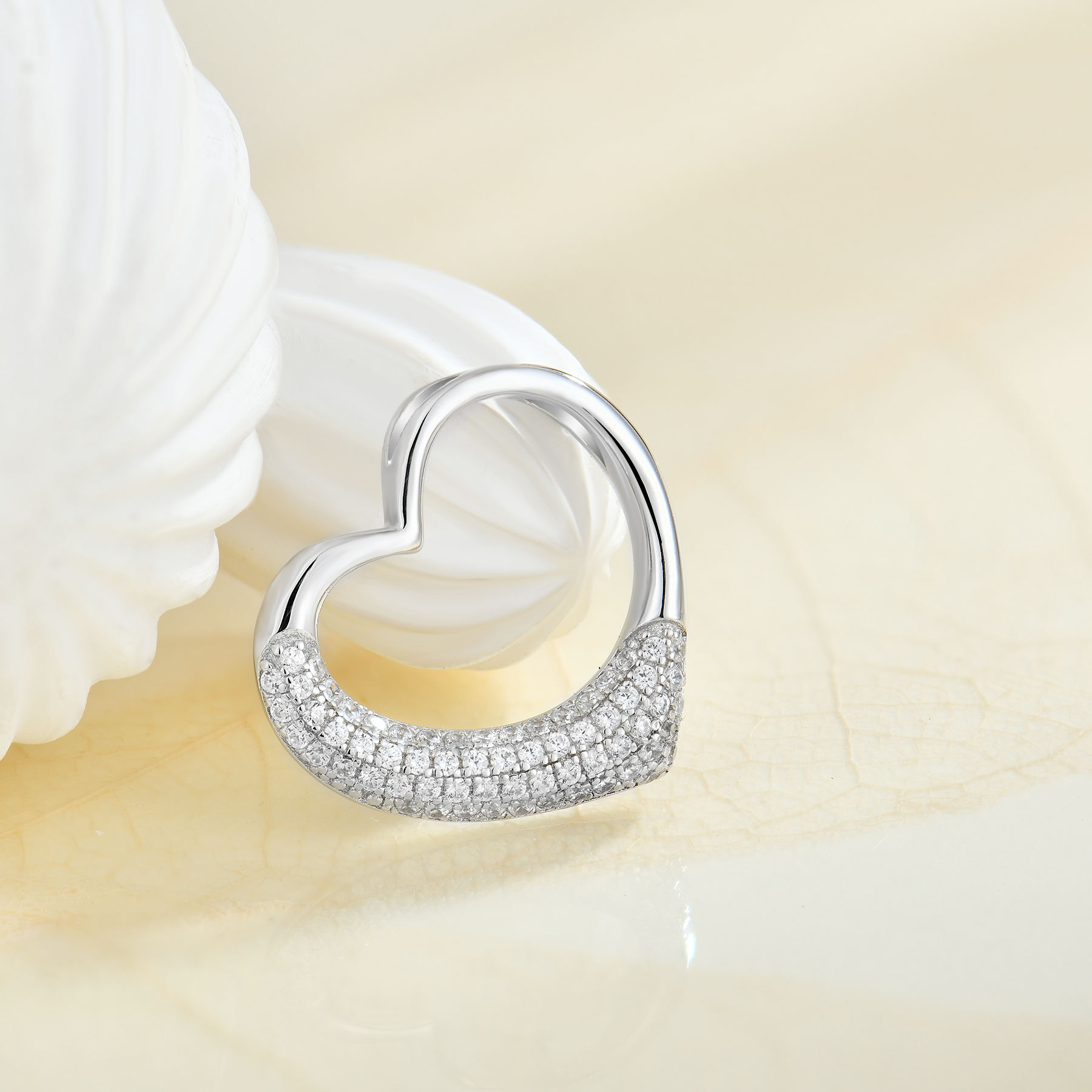 ENDLESS Валентина дизайн 925 стерлинга серебряный подвеска подвеска сердце ювелирные украшения для женщин