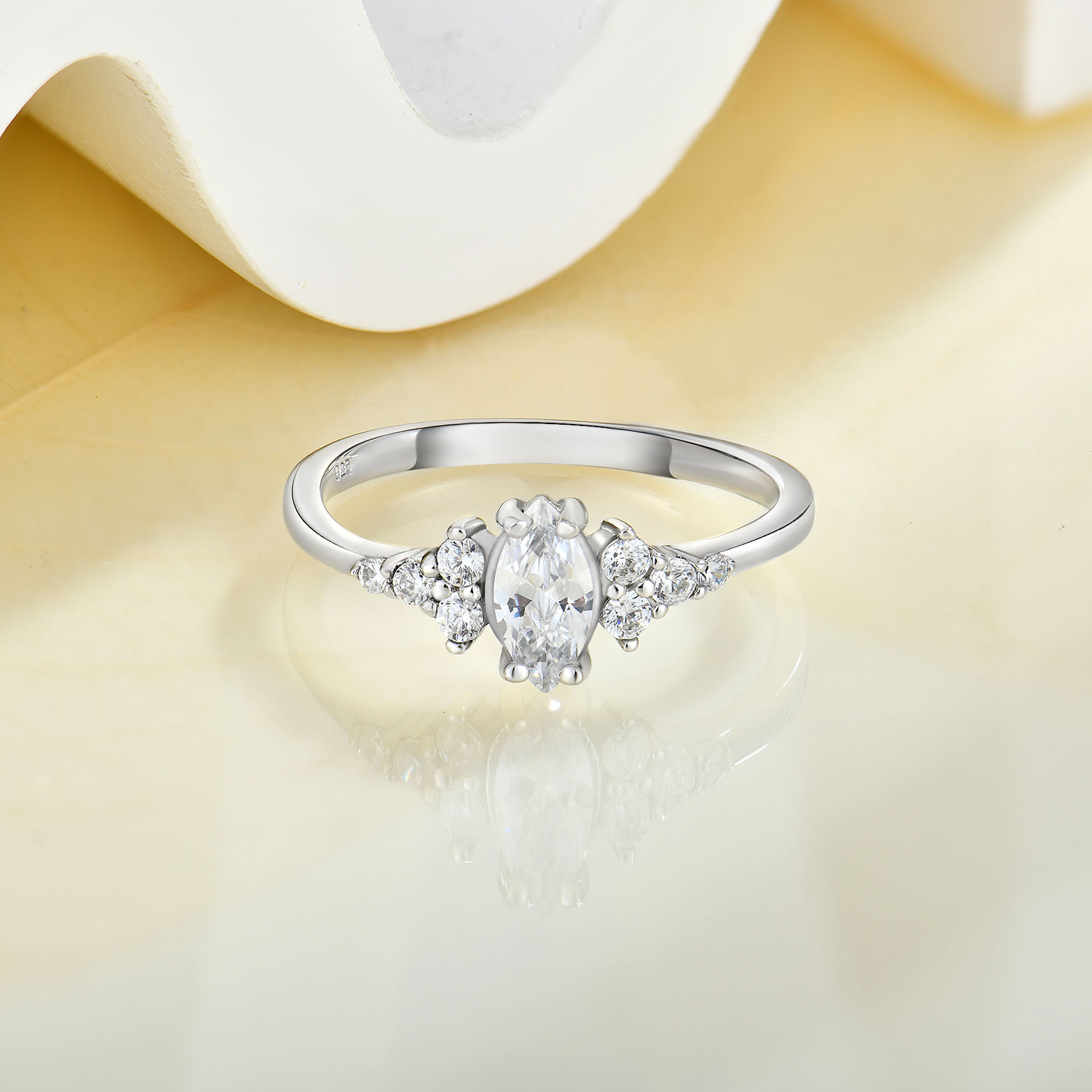 ENDLESS Ювелирные украшения мода S925 стерлингового серебра обручальные кольца свадебных аксессуаров для женщин