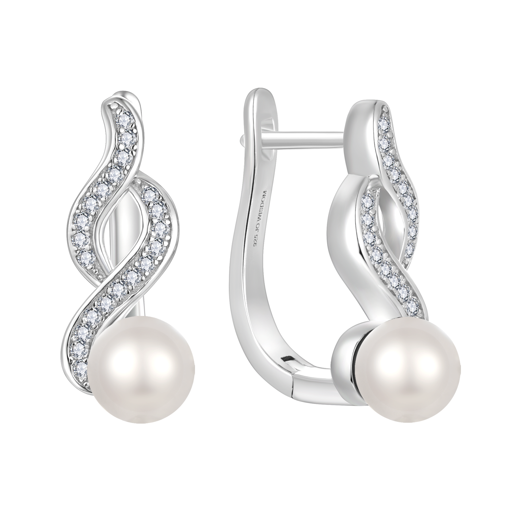 Жемчужные серьги для повседневной носки