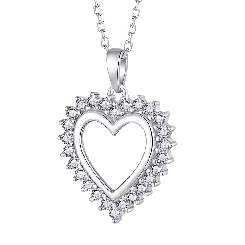 Подвеска в виде сердца из стерлингового серебра 925 пробы Подходит для ежедневного ношения