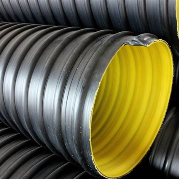 Гофрированная труба с металлической лентой из HDPE