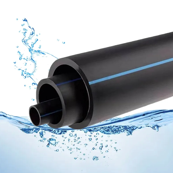 Прямая труба для подачи воды из HDPE