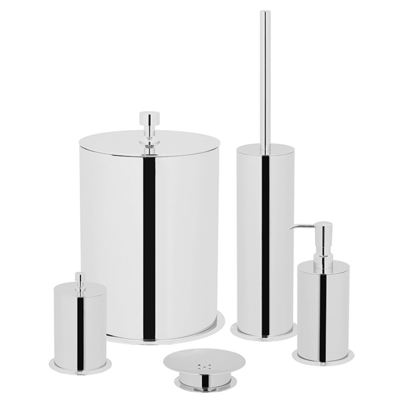 Комплект аксессуаров для ванной HS-BS0449 из нержавеющей стали (4 цвета) | Люксовый сантехнический набор