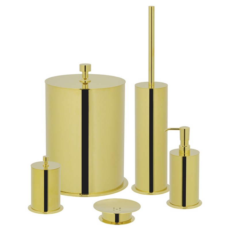 Комплект аксессуаров для ванной HS-BS0449 из нержавеющей стали (4 цвета) | Люксовый сантехнический набор