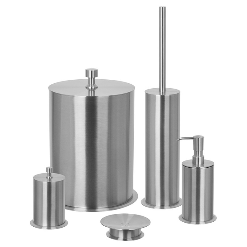 Комплект аксессуаров для ванной HS-BS0449 из нержавеющей стали (4 цвета) | Люксовый сантехнический набор