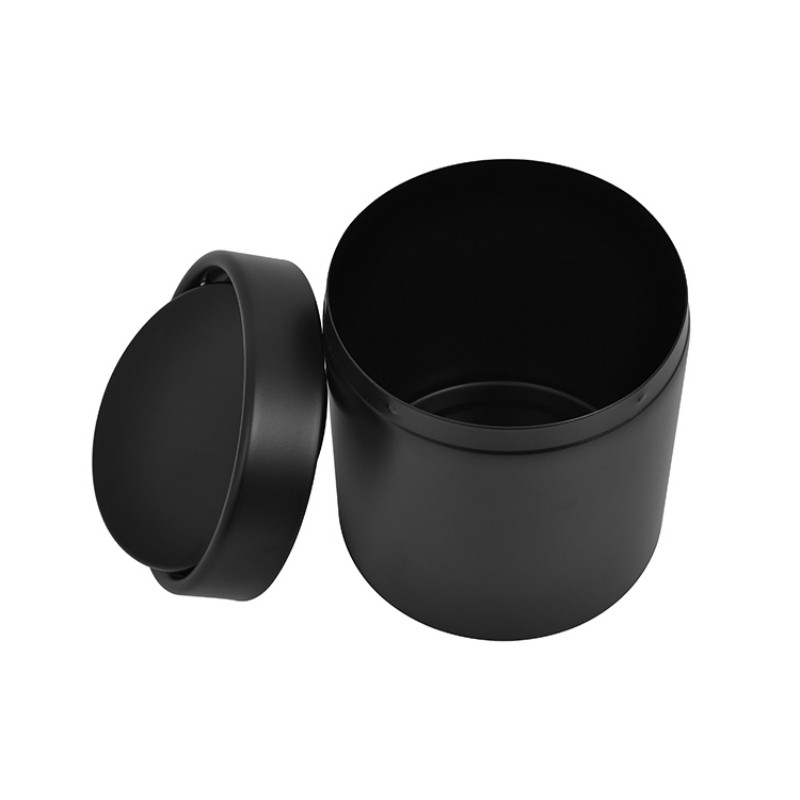 Мини-ведро для мусора, черное, 1,5 л – компактное, гигиеничное, для стола, офиса и дома