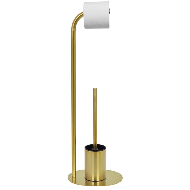 Держатель туалетной бумаги с ершиком из нержавеющей стали, овальное тонкое основание, несколько цветов