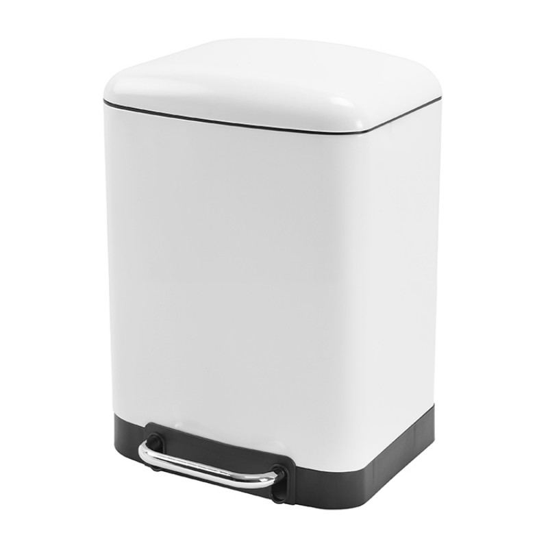 Комплект для ванной, мусорный бак, туалетная щетка, педальный, тихое закрытие, герметичный, разные цвета, для дома