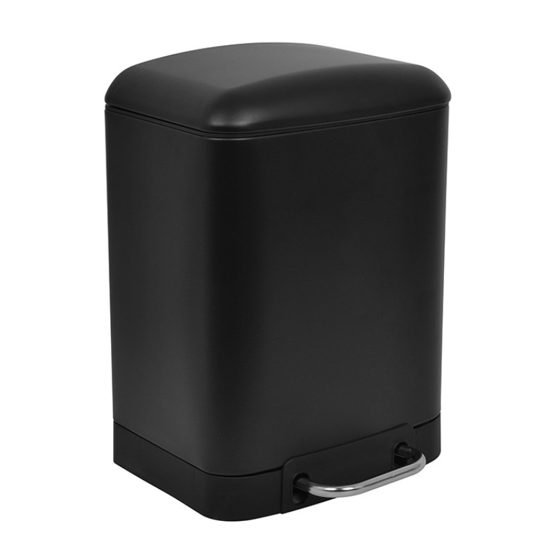 Комплект для ванной, мусорный бак, туалетная щетка, педальный, тихое закрытие, герметичный, разные цвета, для дома