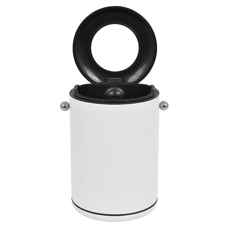 Мусорное ведро 8л металлическое, порошковое покрытие, с воронкой и внутренним ведром, с ручками