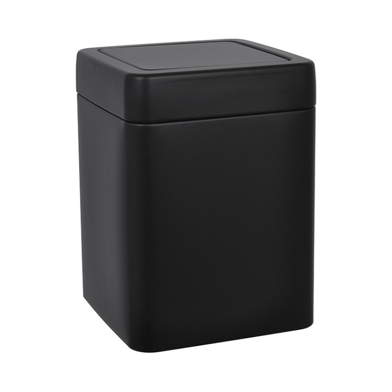Мусорный бак из нержавеющей стали 5 л с антикоррозийным покрытием качающейся крышкой для ванной
