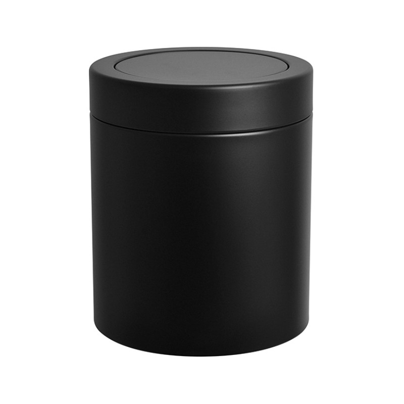 Мусорный бак из нержавеющей стали 5 л с антикоррозийным покрытием качающейся крышкой для ванной