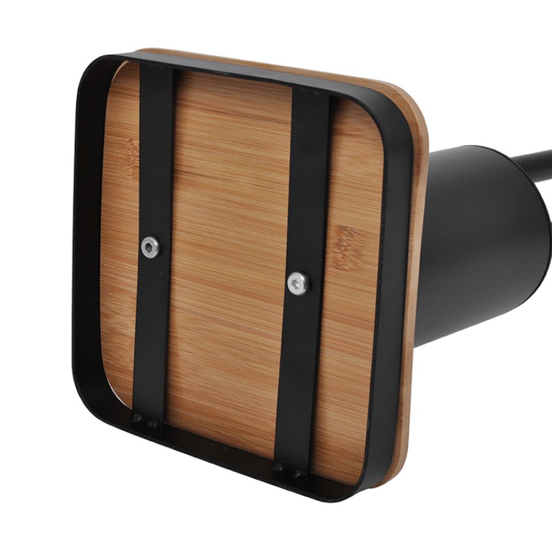 Напольная подставка для туалетной бумаги с хранилищем для запасных рулонов, дерево + металл