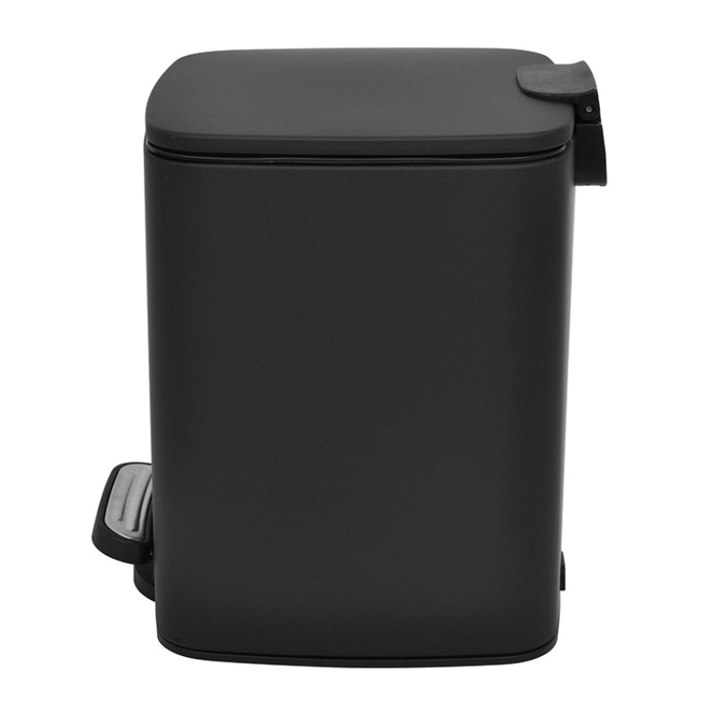 Педальный мусорный бак из нержавеющей стали 30л+6л+6л герметичный, с крышкой, для кухни и ванной