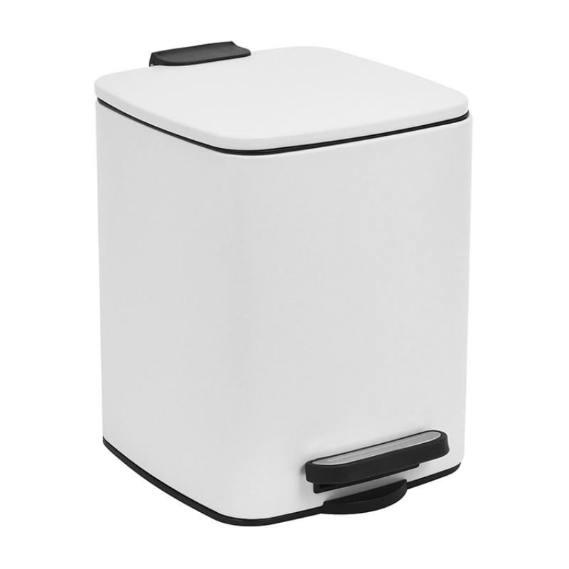 Педальный мусорный бак из нержавеющей стали 30л+6л+6л герметичный, с крышкой, для кухни и ванной