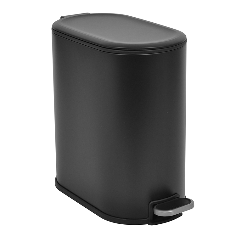 Урна для мусора с ножной педалью, компактная, для дома, офиса, туалета, антизапаховая, с крышкой