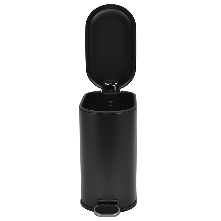 Урна для мусора с ножной педалью, компактная, для дома, офиса, туалета, антизапаховая, с крышкой