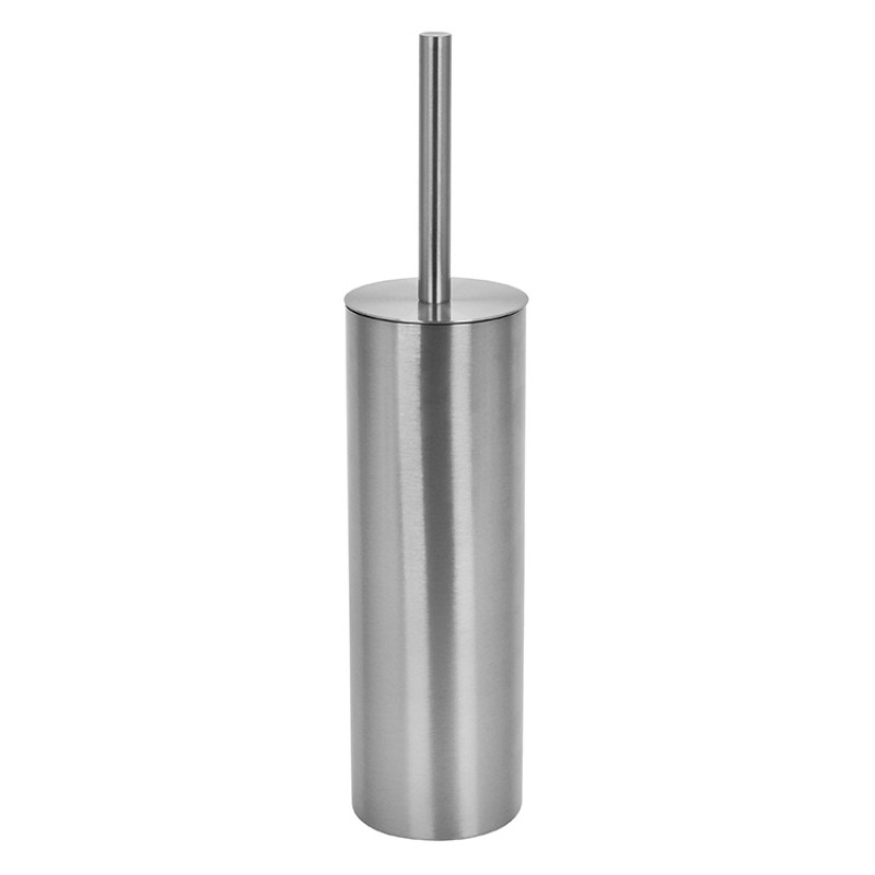 Щетка для унитаза с напольным держателем из нержавеющей стали | Гигиеничный набор для ванной комнаты, прочный и долговечный