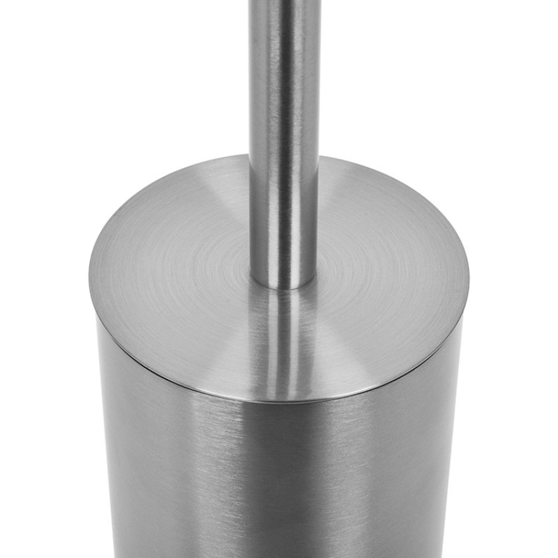 Щетка для унитаза с напольным держателем из нержавеющей стали | Гигиеничный набор для ванной комнаты, прочный и долговечный