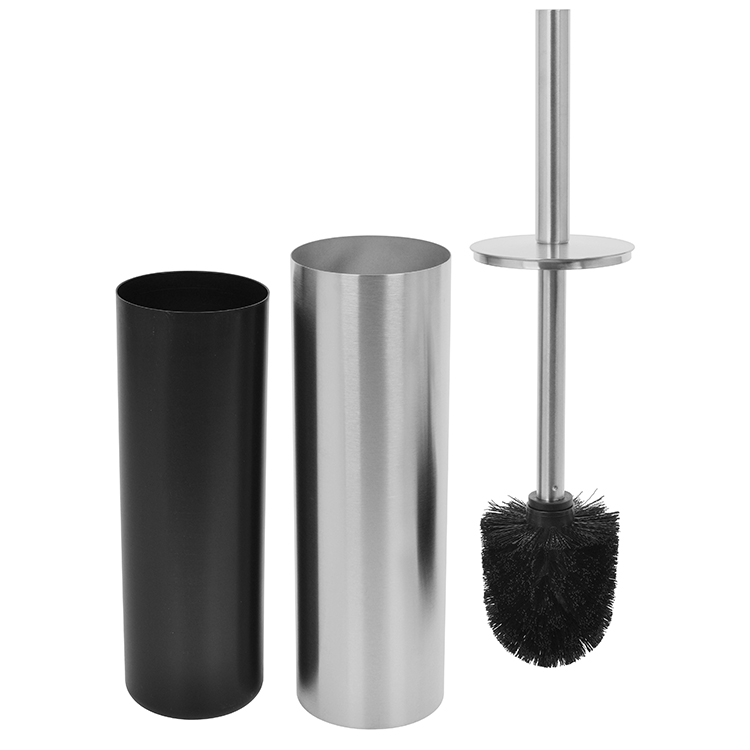 Щётка для унитаза из нержавеющей стали с подставкой, гигиеническая щётка для туалета, современный дизайн для ванной