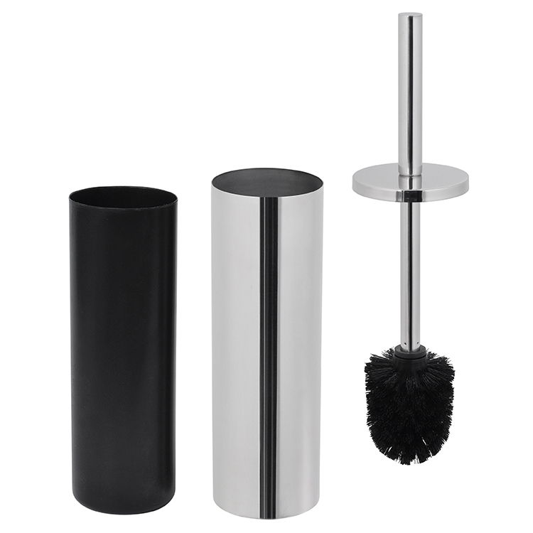Щётка для унитаза из нержавеющей стали с подставкой, современная щётка для туалета, стильный дизайн для ванной