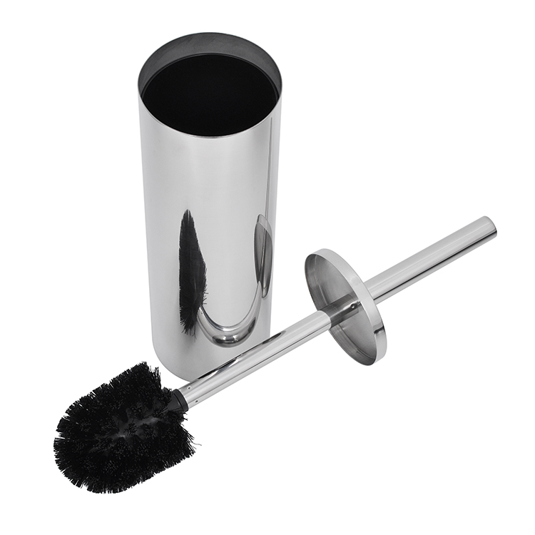 Щётка для унитаза из нержавеющей стали с подставкой, современная щётка для туалета, стильный дизайн для ванной