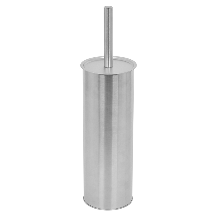Щётка для унитаза из нержавеющей стали с подставкой, белая щётка для туалета, современный дизайн для ванной