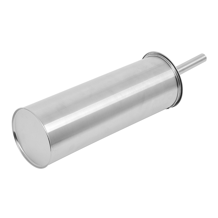 Щётка для унитаза из нержавеющей стали с подставкой, белая щётка для туалета, современный дизайн для ванной