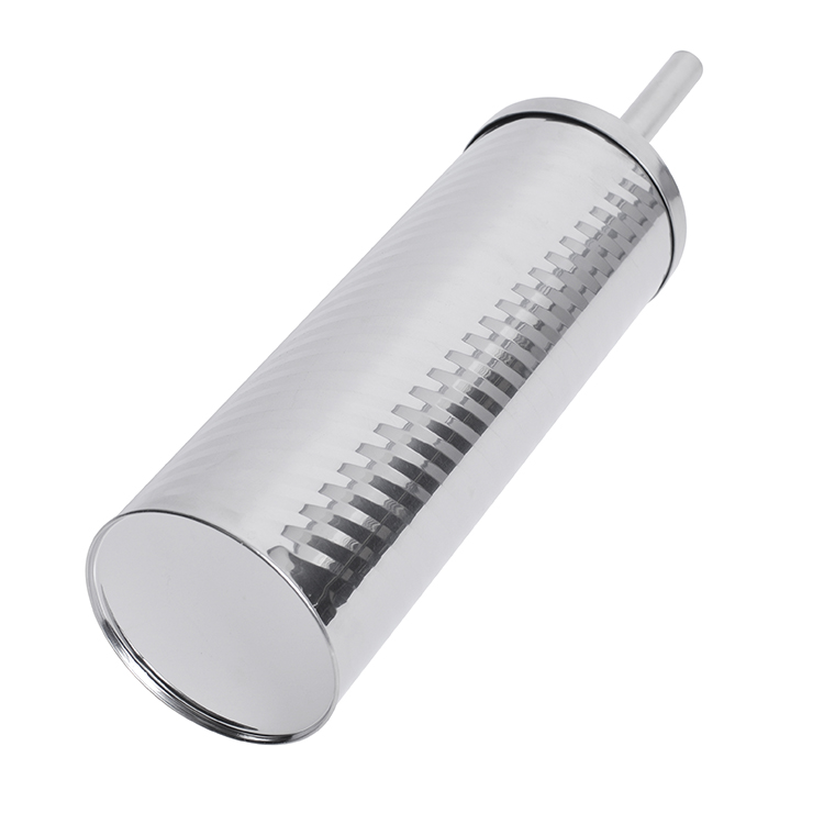 Щётка для унитаза из нержавеющей стали с полосатым дизайном, современная щётка для туалета