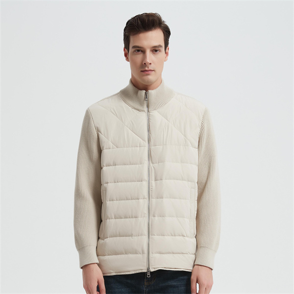 Оптовый пользовательский дизайн мужской белый молния казуальный пиджак от китайской фабрики