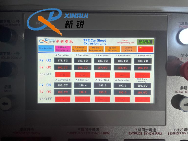 Китай Оборудование для производства листов ТПЭ ТПУ ТПР Производитель - Qingdao Xinrui Plastic Machinery Co.,Ltd. - станки листов из- Линия террасная доска ДПК