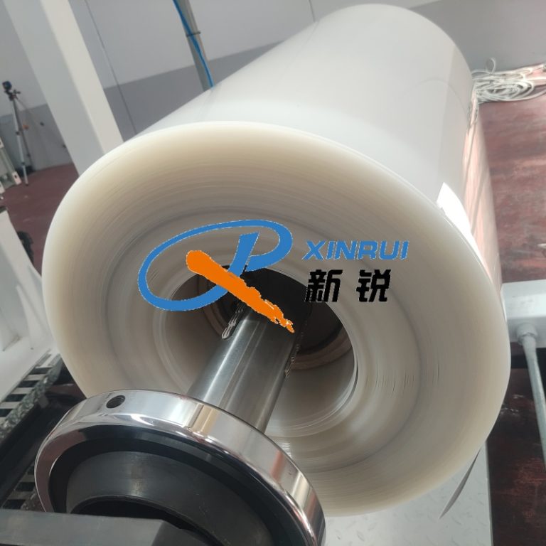 Китай Прочная пленка из ПЭТ для вашего устройства Производитель - Qingdao Xinrui Plastic Machinery Co.,Ltd. - станки листов из- Линия террасная доска ДПК