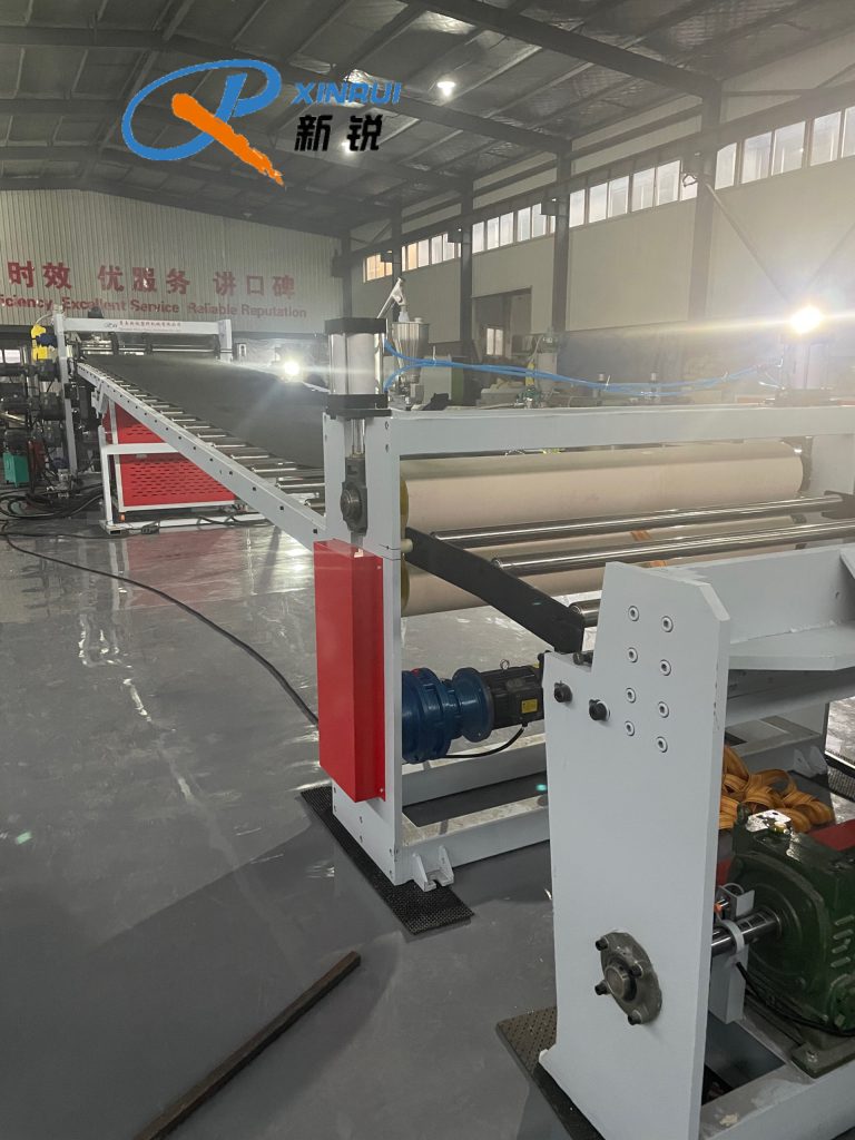 Китай Линия для производства объемной георешетки Производитель - Qingdao Xinrui Plastic Machinery Co.,Ltd. - станки листов из- Линия террасная доска ДПК