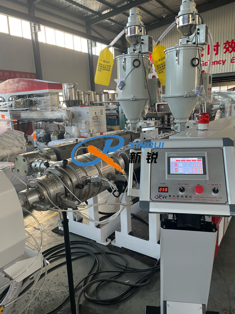 Китай Экструзионные линии для производства труб ппр Производитель - Qingdao Xinrui Plastic Machinery Co.,Ltd. - станки листов из- Линия террасная доска ДПК