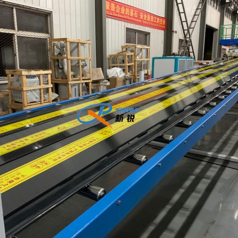 Китай Экструзионные линии изготовления листов для защиты кабеля LDPE LLDPE Производитель - Qingdao Xinrui Plastic Machinery Co.,Ltd. - станки листов из- Линия террасная доска ДПК