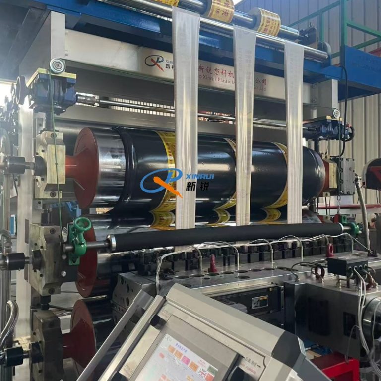 Китай Экструзионные линии изготовления листов для защиты кабеля LDPE LLDPE Производитель - Qingdao Xinrui Plastic Machinery Co.,Ltd. - станки листов из- Линия террасная доска ДПК