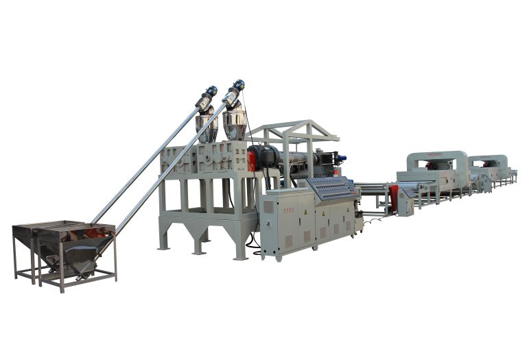 Китай Экструзионные линии для производства Коврик-дорожка ПВХ Zig-Zag Производитель - Qingdao Xinrui Plastic Machinery Co.,Ltd. - станки листов из- Линия террасная доска ДПК